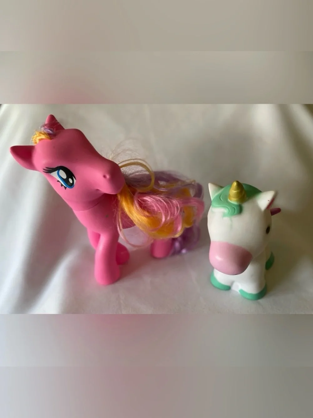 My Little Pony Dolgen Pink Diamond Sparkle Purple Multi Mane & Plastic Unicorn